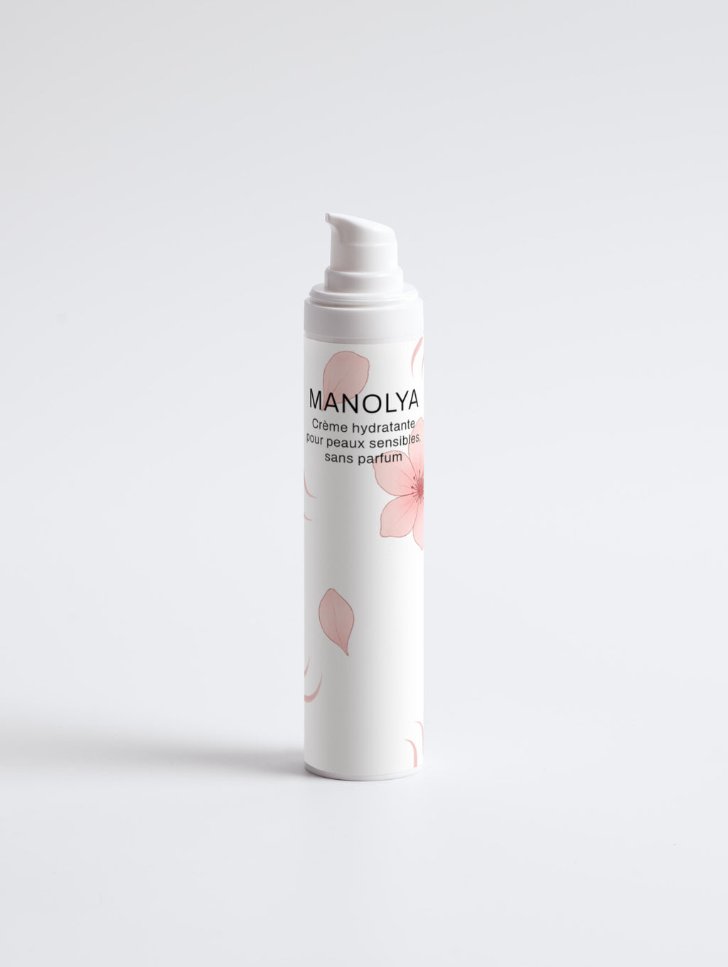 Crème hydratante pour peaux sensibles, sans parfum