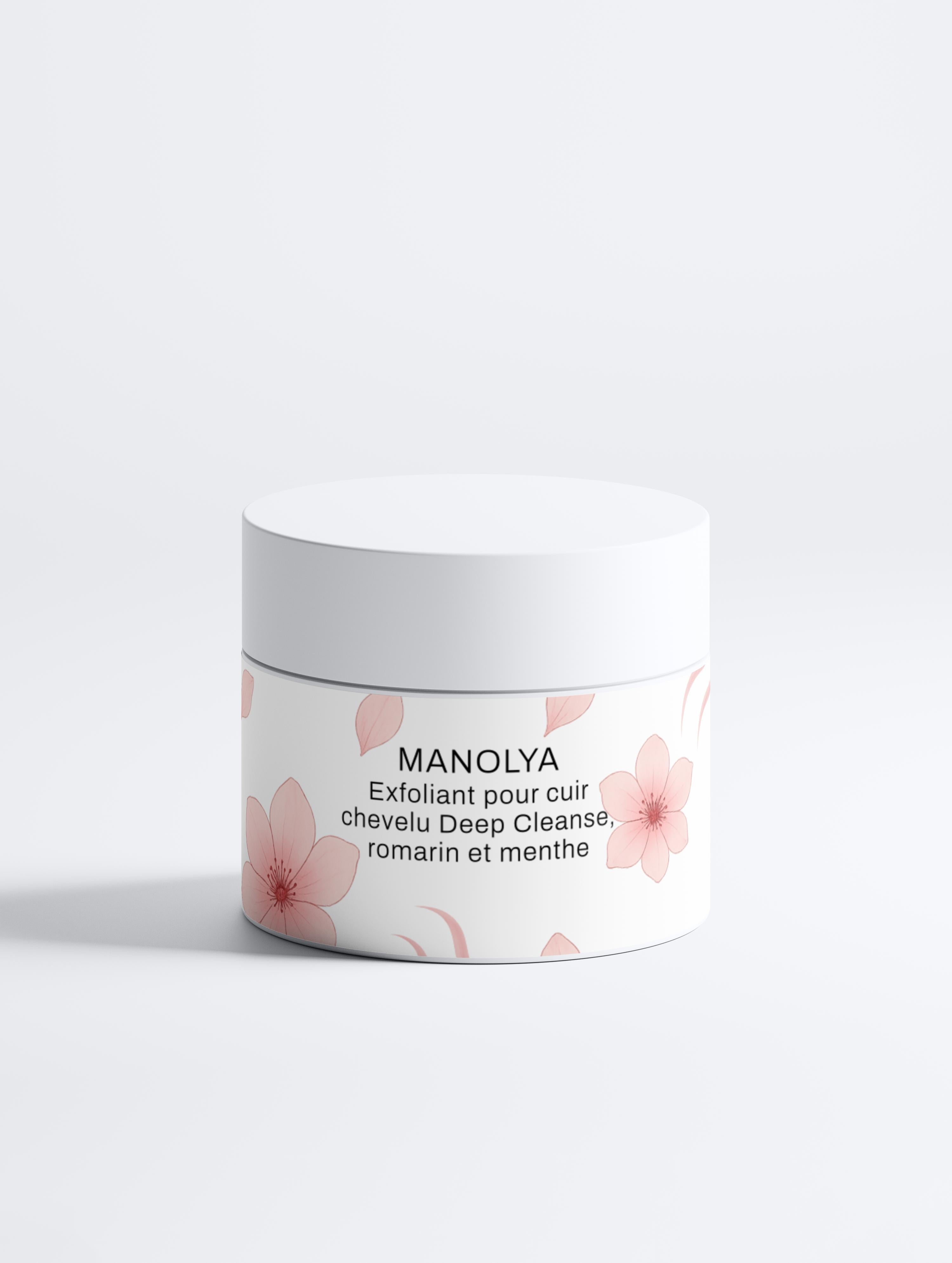 Exfoliant pour cuir chevelu Deep Cleanse, romarin et menthe