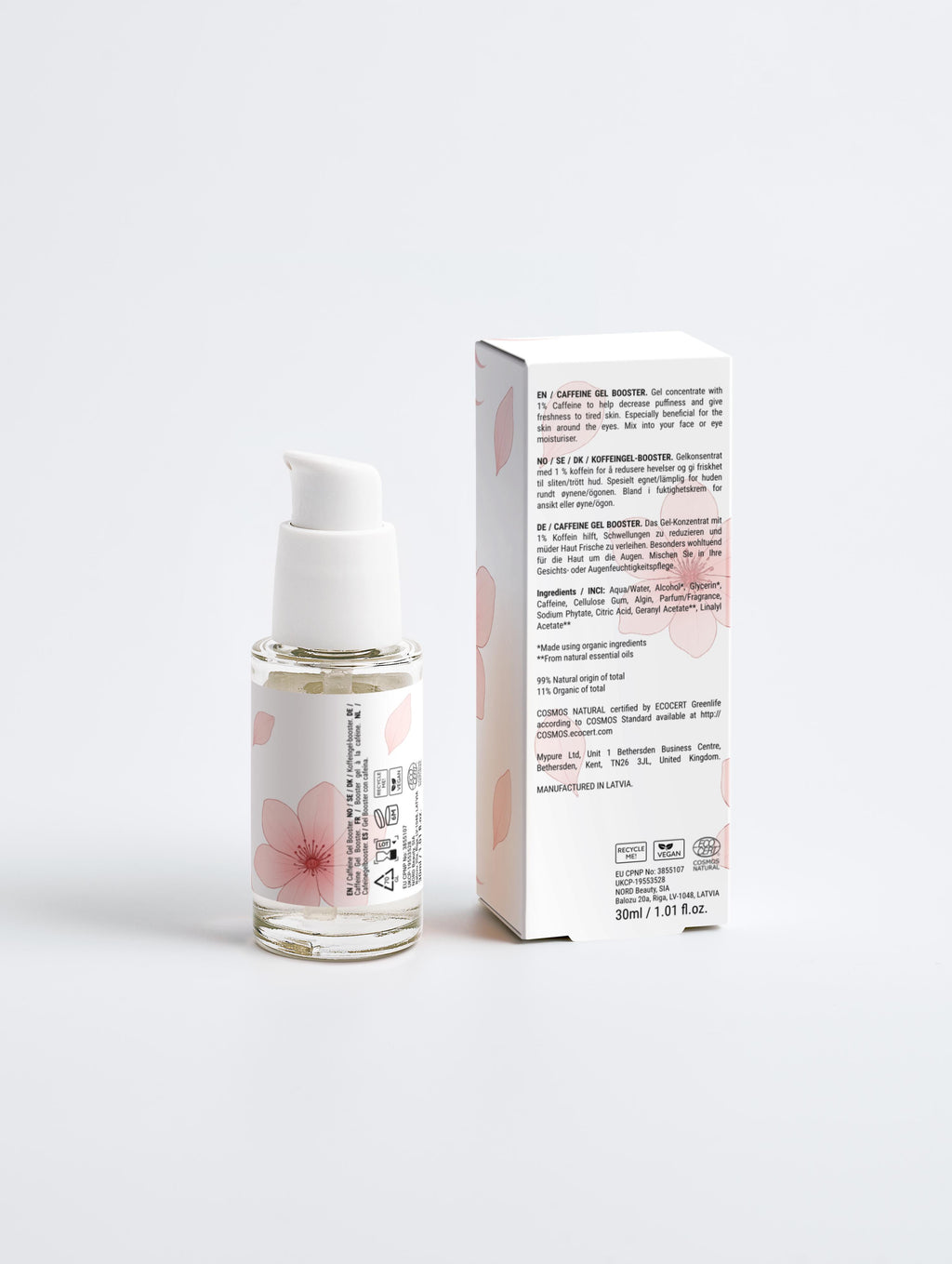 Gel Booster à la caféine