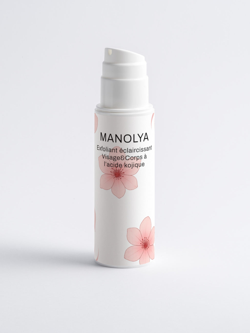 Exfoliant éclaircissant pour le visage et le corps à l'acide kojique