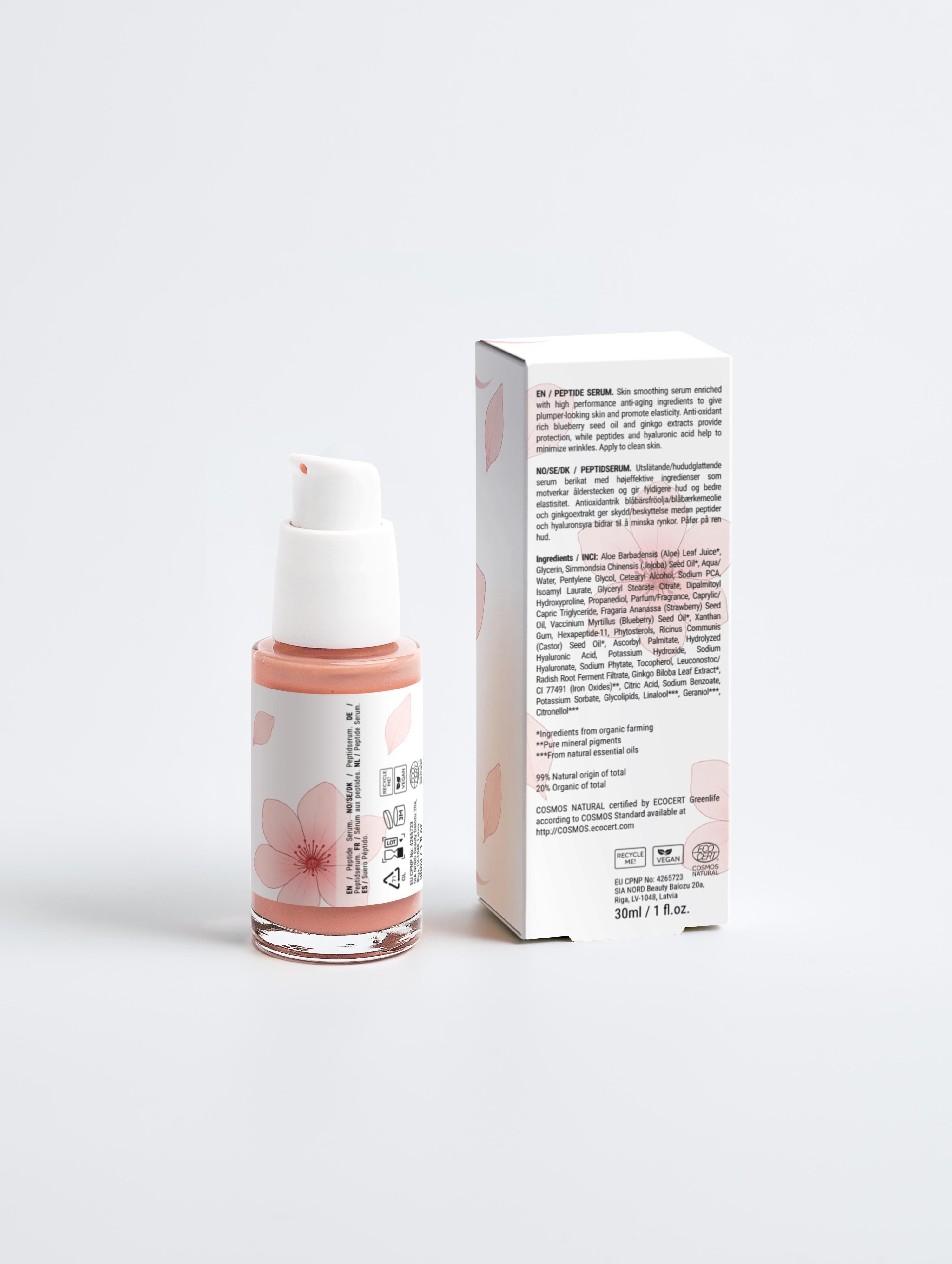 Sérum anti-âge aux peptides